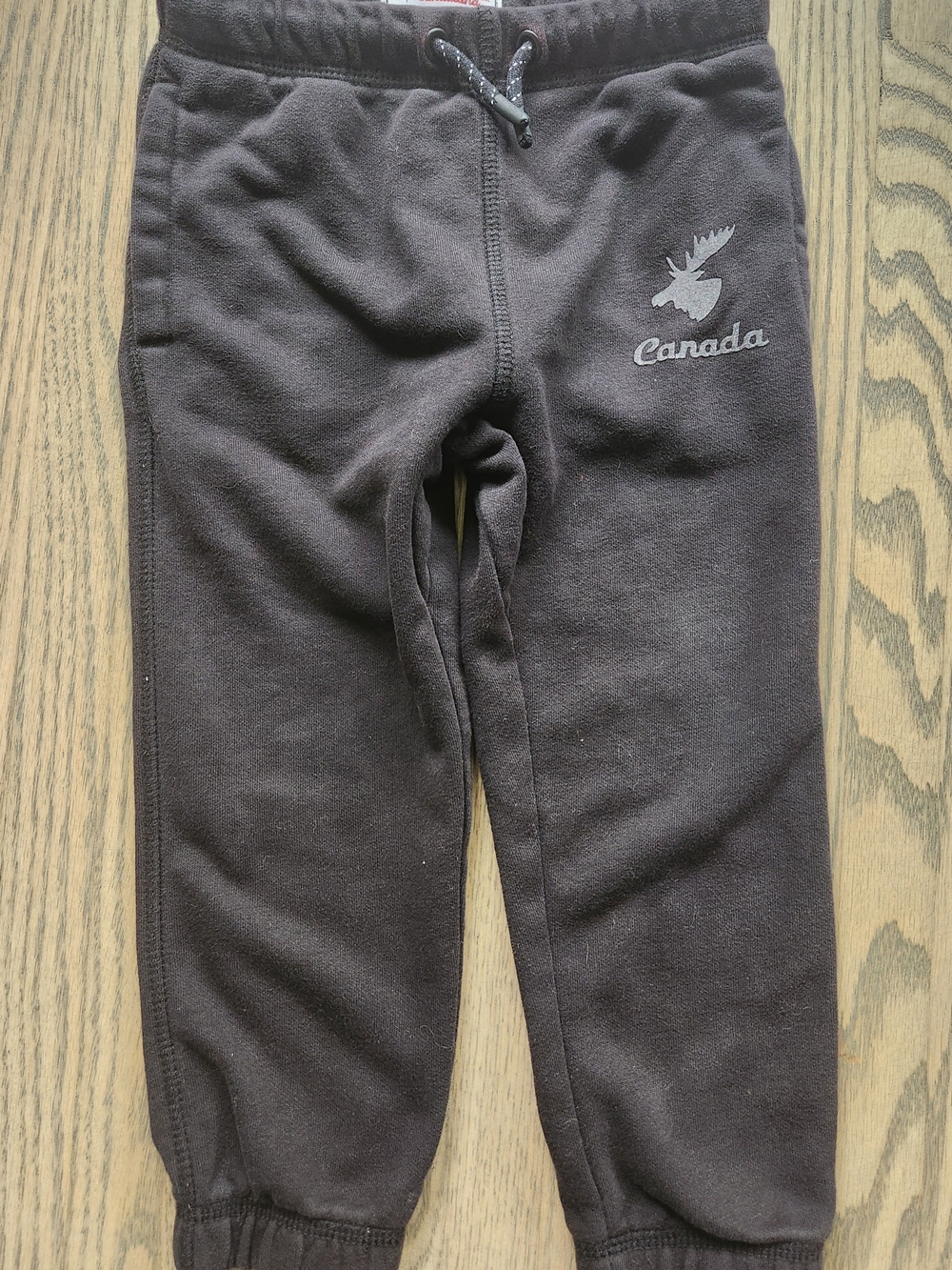 Canadiana 3T Black Toddler Jogging Pants